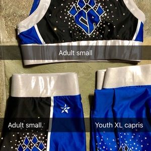 Cheer athletics workout wear sets. Selling as sets